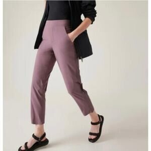 Athleta Women's Size 14 Damask Mauve Brooklyn Ankle Pant